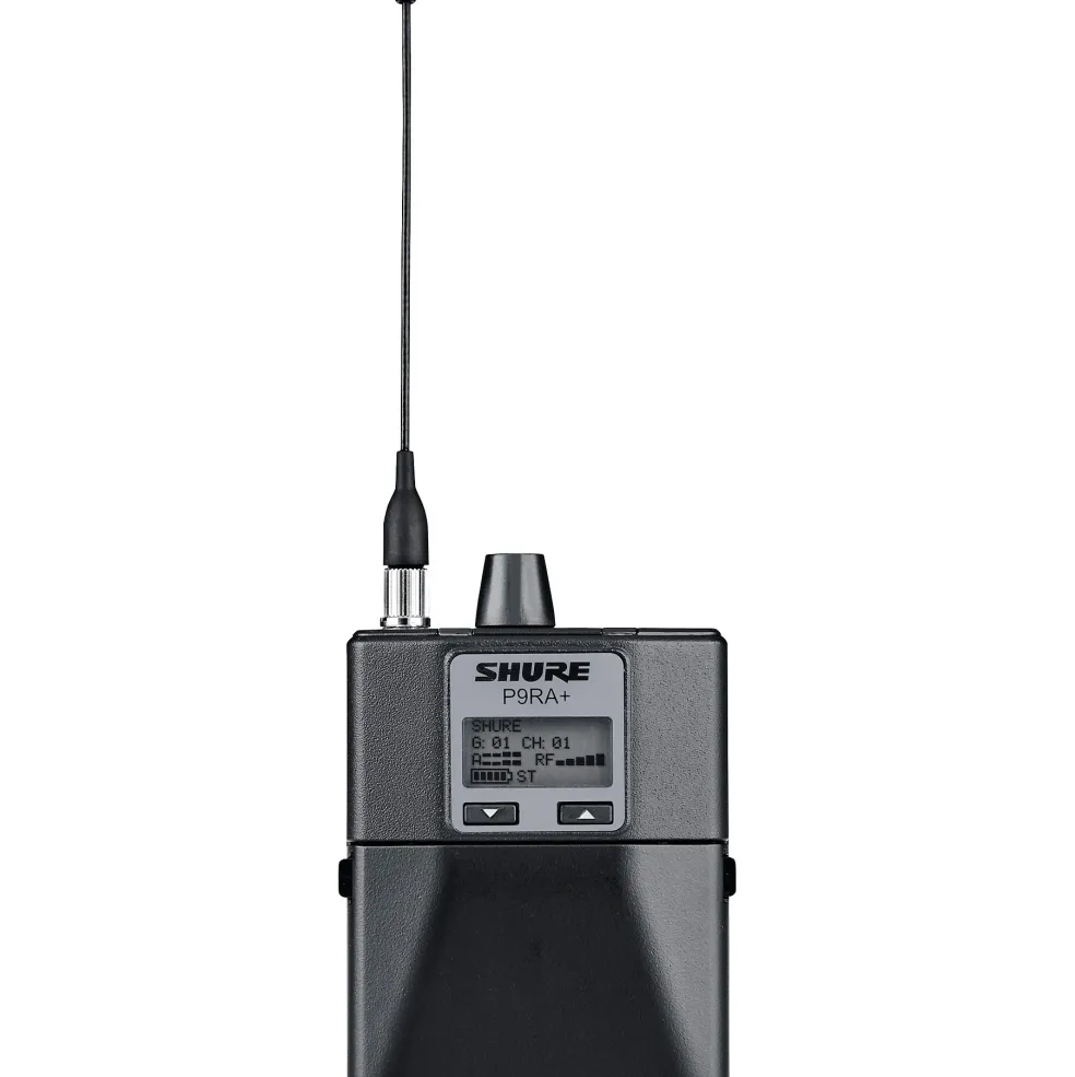 Shure P9RA+ Bodypack Receiver for Shure PSM 900 Personal Monitor System G6