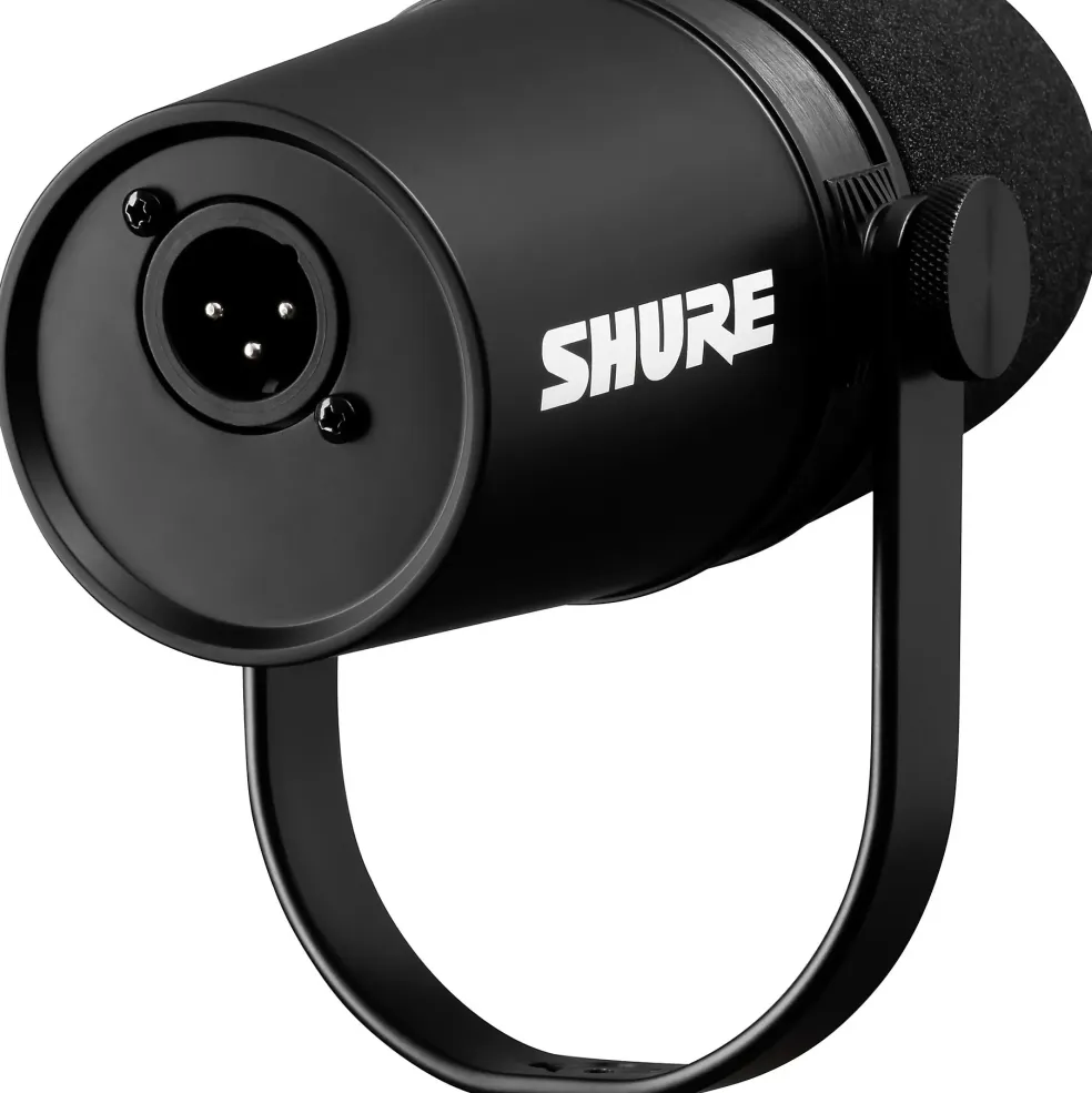 Shure Recording Bundle with MV7X XLR Podcast Microphone & SRH440A Studio Headphones