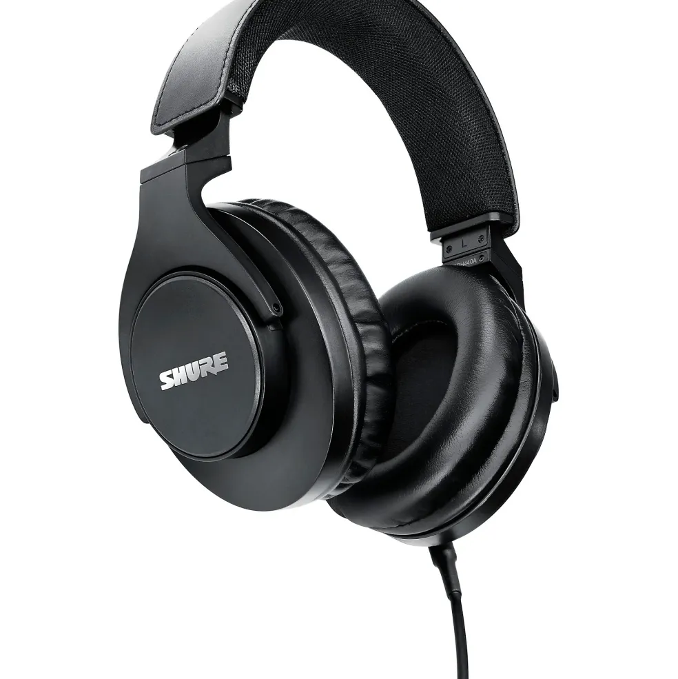 Shure Recording Bundle with MV7X XLR Podcast Microphone & SRH440A Studio Headphones