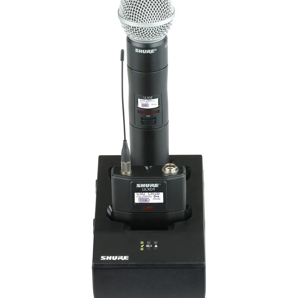 Shure SBC200 Dual-Docking Battery Charger - US Power Supply Included