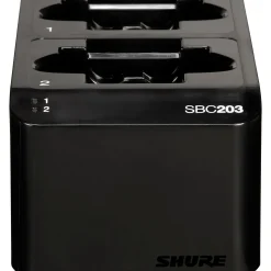 Shure SBC203-US Dual Docking Station for SLX-D Transmitters and SB903 Battery