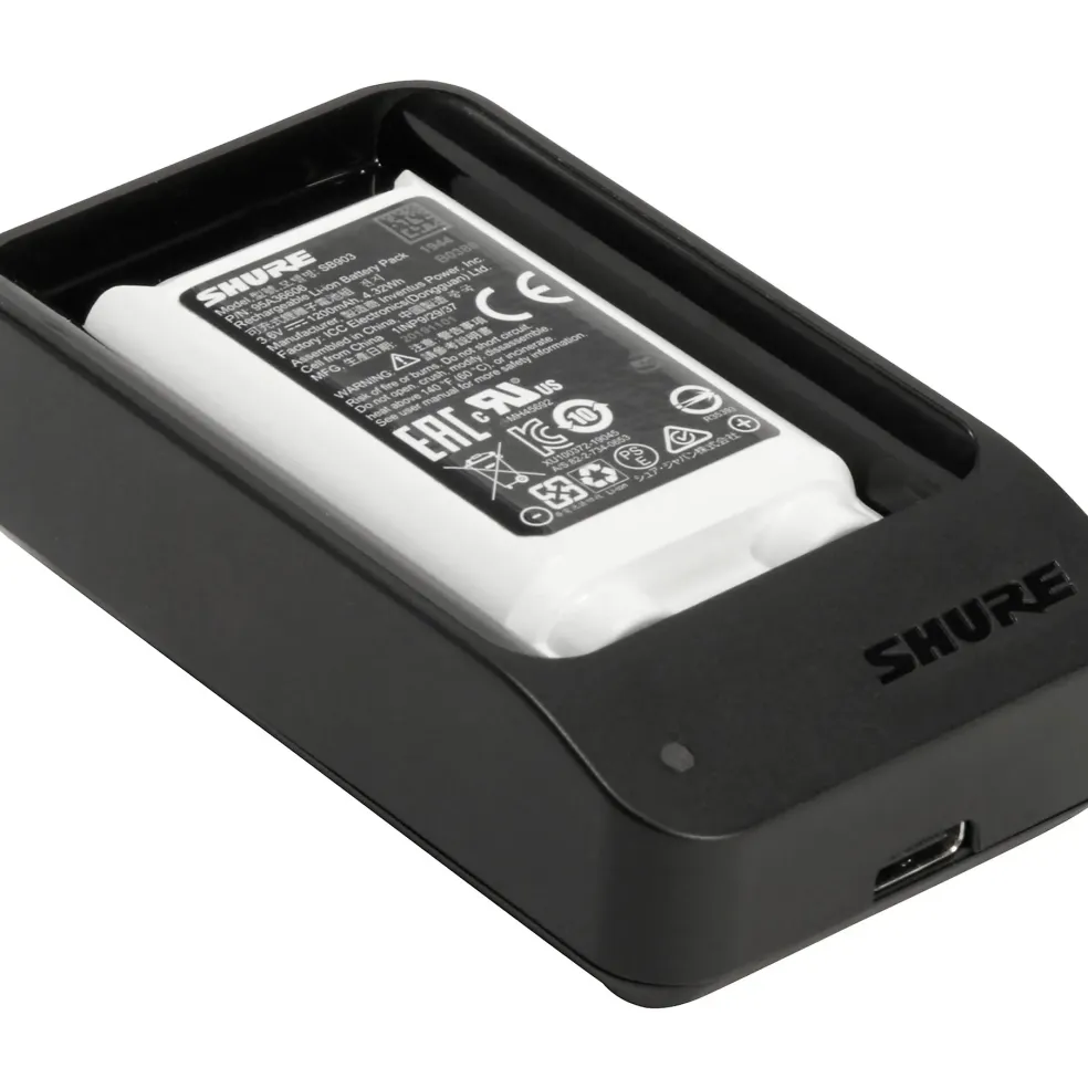 Shure SBC10-903-US Single Battery Charger for SB903 Battery