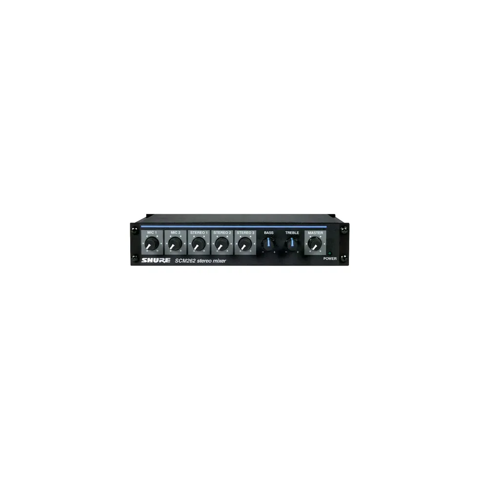 Shure SCM262 Stereo Microphone Mixer