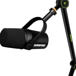 Shure Shure Deluxe Articulating Desktop Mic Boom Stand with MV7X Microphone