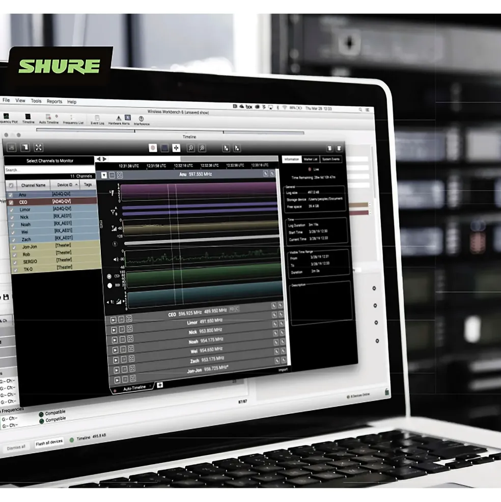 Shure SLXD1 Bodypack Wireless Transmitter Band G58