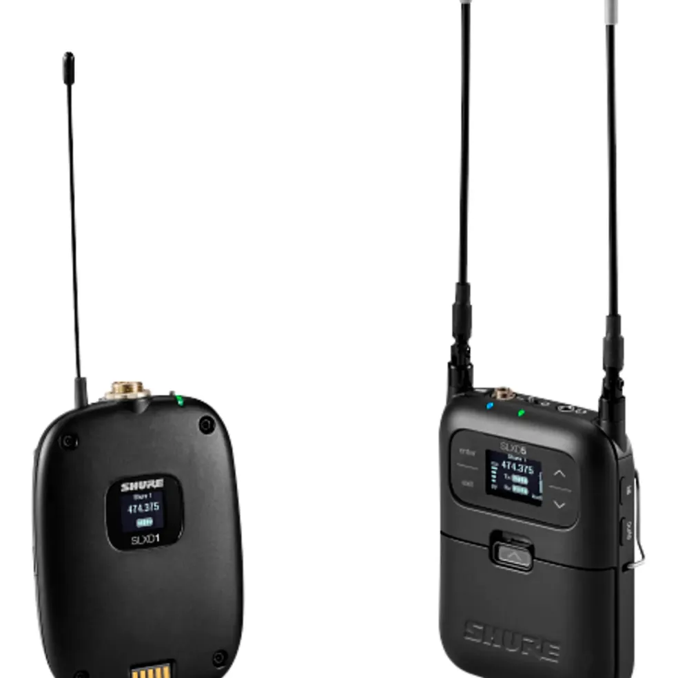 Shure SLXD15 Portable Digital Wireless Bodypack System Band G58