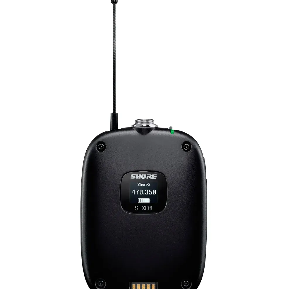 Shure SLXD15 Portable Digital Wireless Bodypack System Band G58