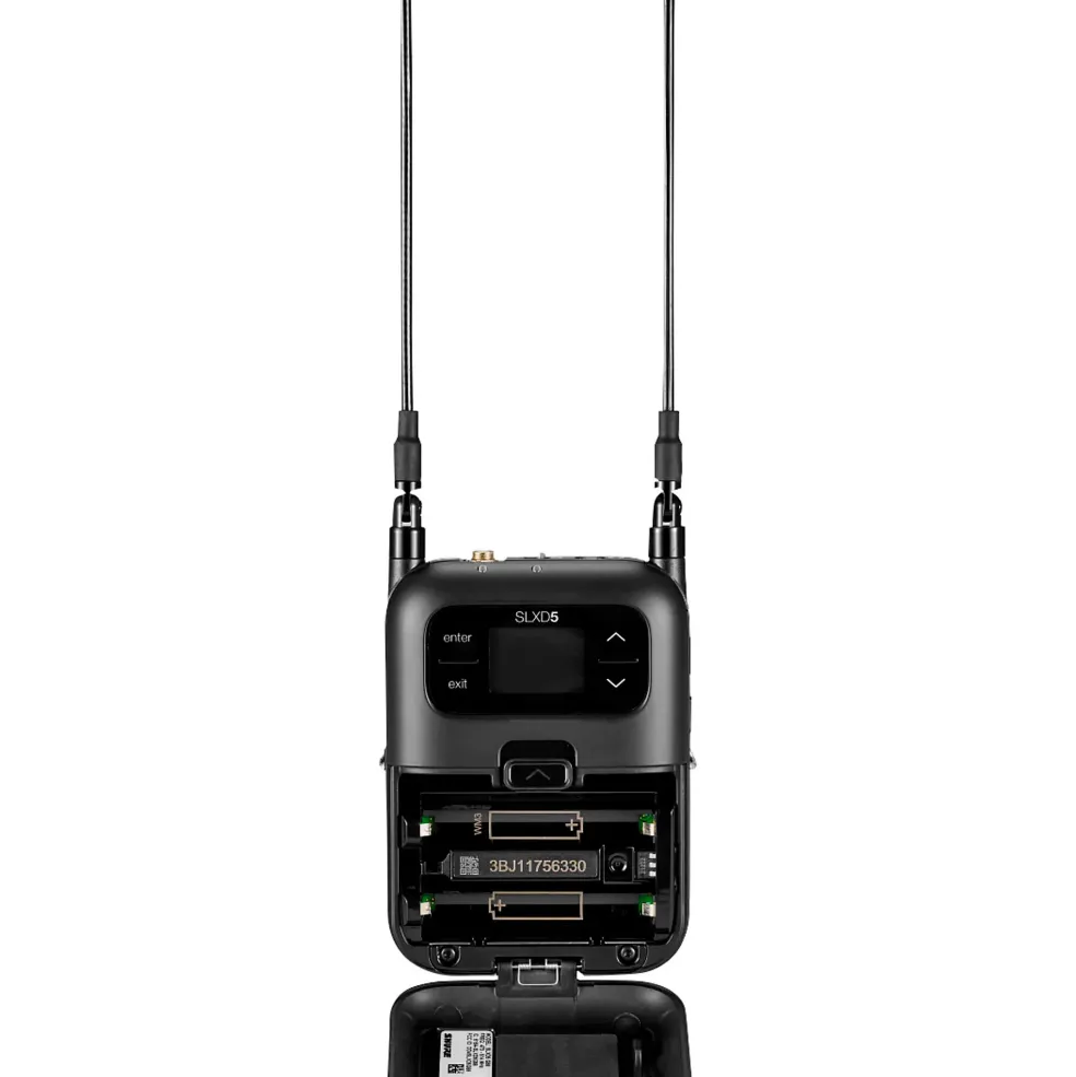 Shure SLXD15 Portable Digital Wireless Bodypack System Band G58