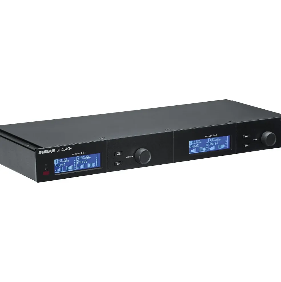Shure SLX-D Quad Channel Digital Wireless Receiver Band G57