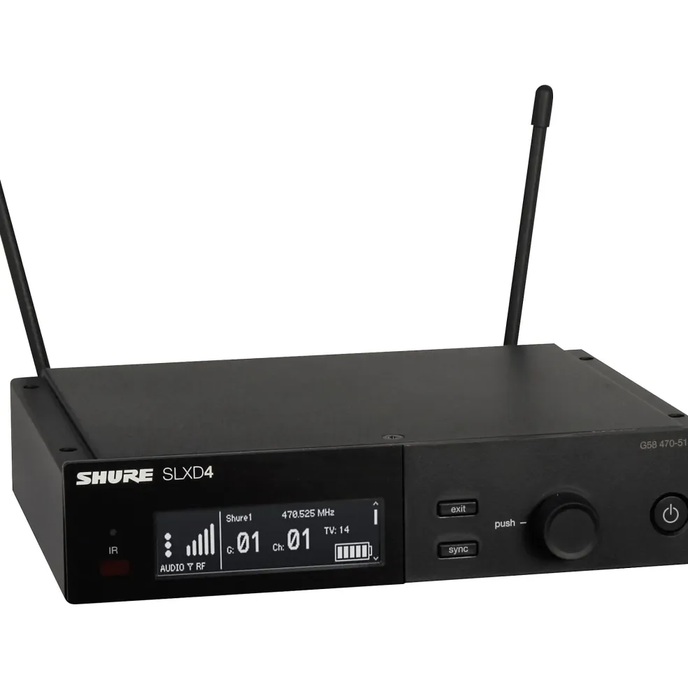 Shure SLXD24/B87A Wireless Microphone System Band J52