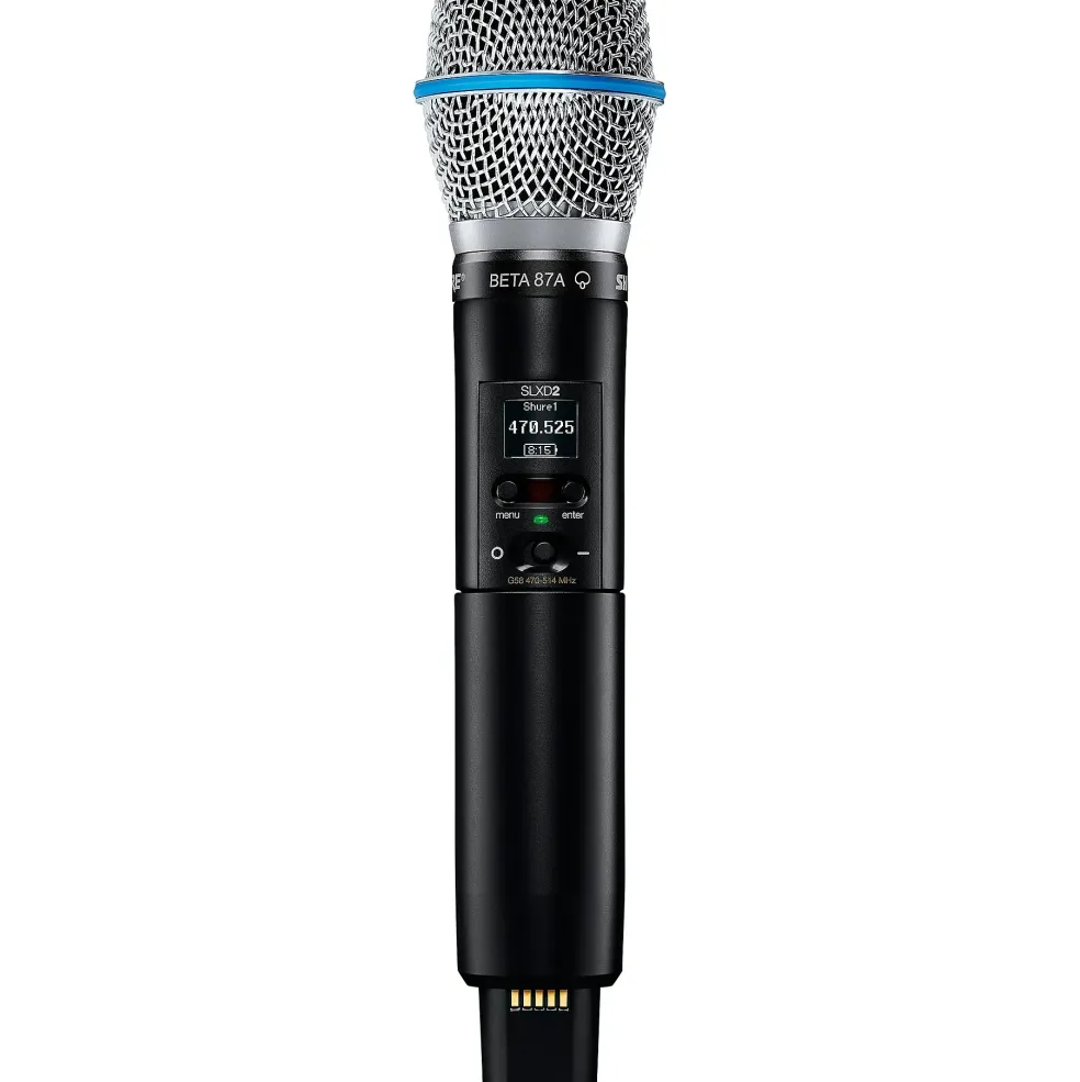 Shure SLXD24/B87A Wireless Microphone System Band J52