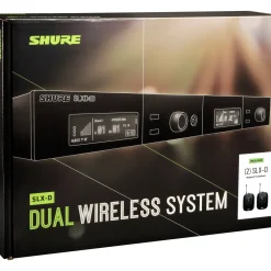 Shure SLXD14D Dual Combo Wireless Microphone System Band G58