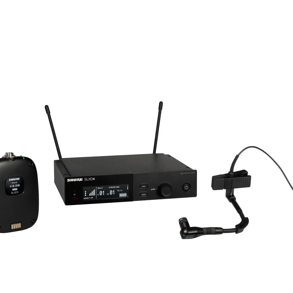 Shure SLXD14/98H Combo Wireless Microphone System Band H55