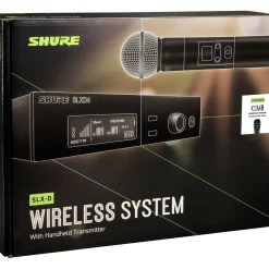 Shure SLXD24/K8B Wireless Vocal Microphone System With KSM8 Band G58