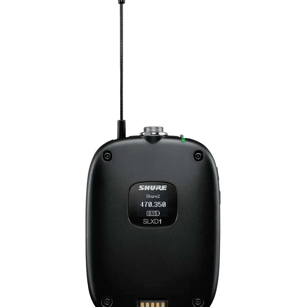 Shure SLXD124/85M Combo System With SM58 & WL185M Band G58