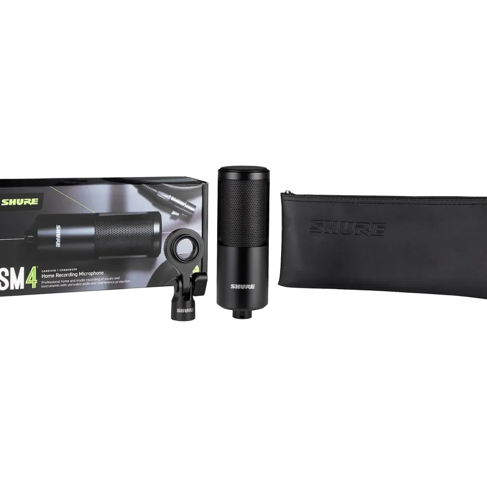 Shure SM4 Dual-Diaphragm Condenser Home Recording Microphone