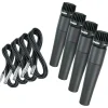 Shure SM57 Mic With Cables 4-Pack