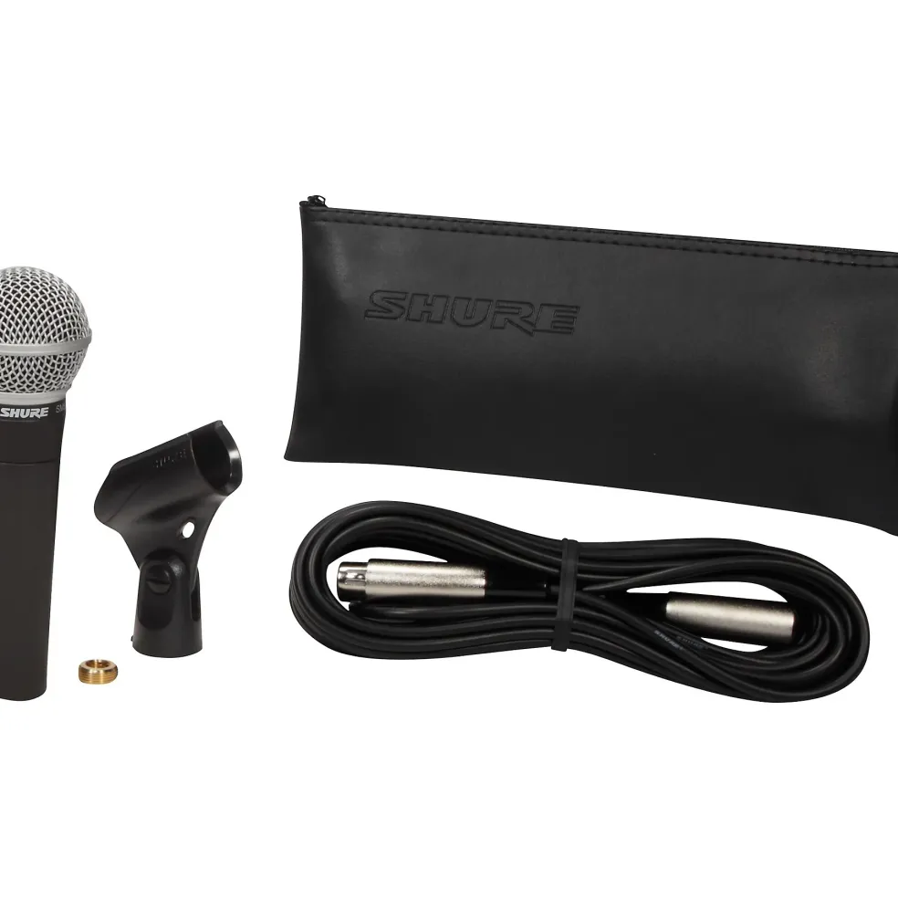 Shure SM58 Microphone With 25' Mic Cable