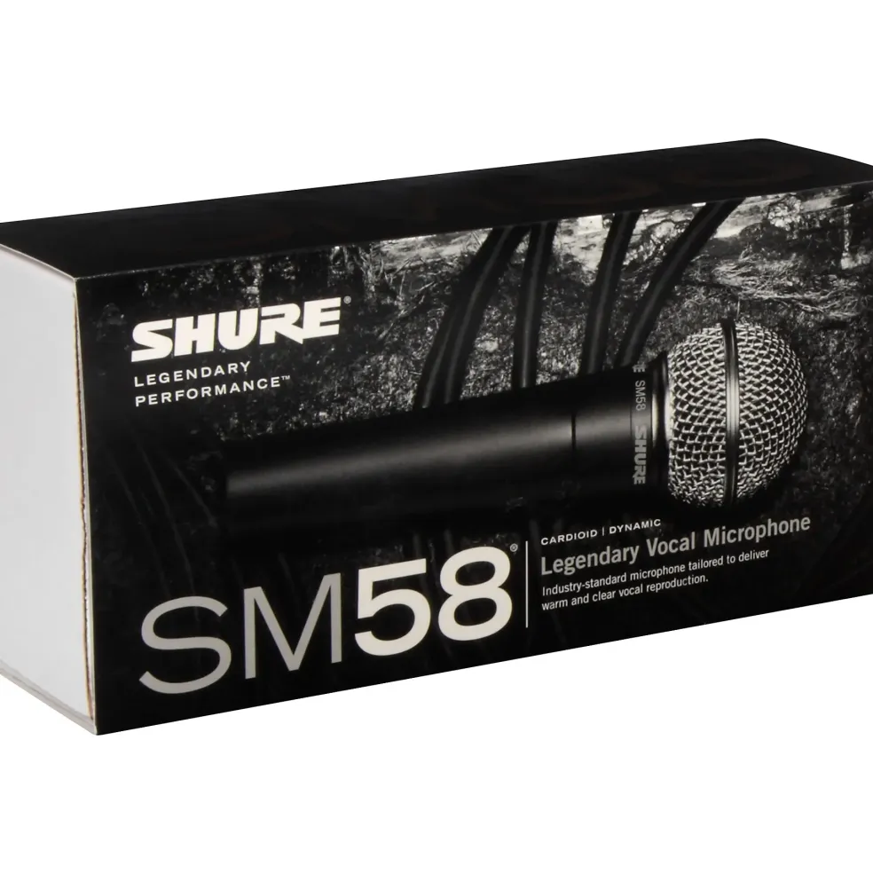 Shure SM58 Microphone With 25' Mic Cable