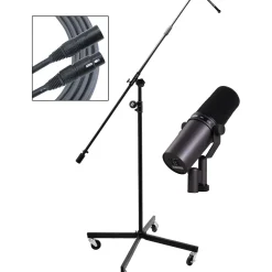 Shure SM7B Dynamic Mic with Cable and Stand