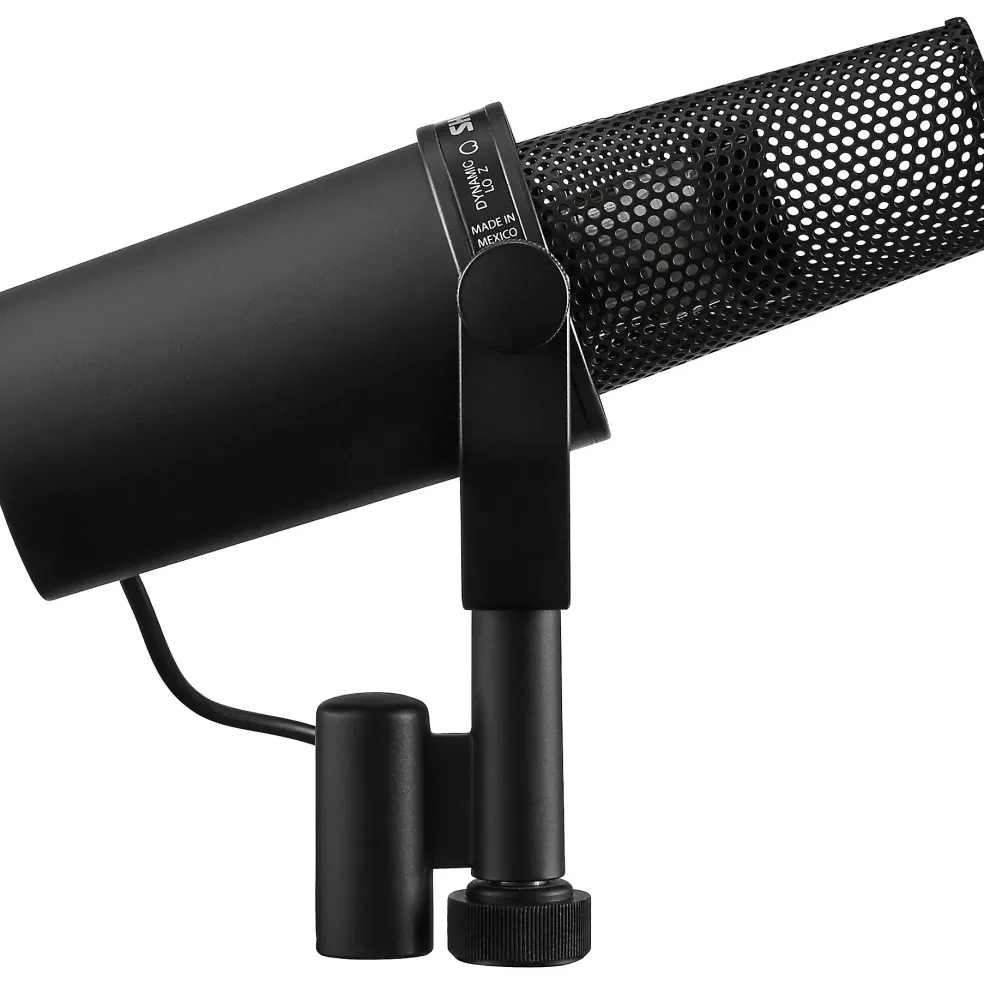 Shure SM7B Dynamic Microphone and CL-1 Cloudlifter Kit with Stand and Cables