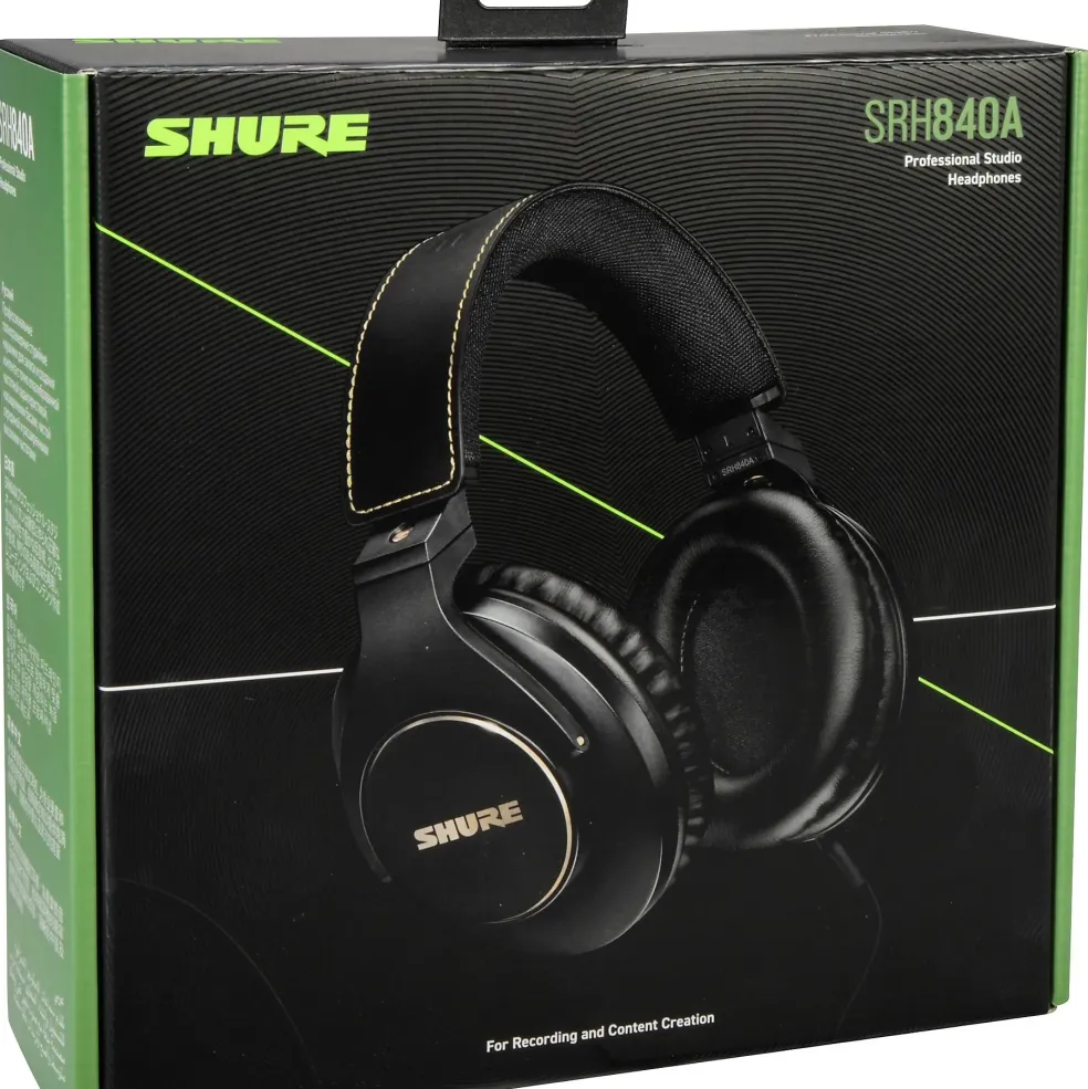 Shure SRH840A Professional Monitoring Headphones