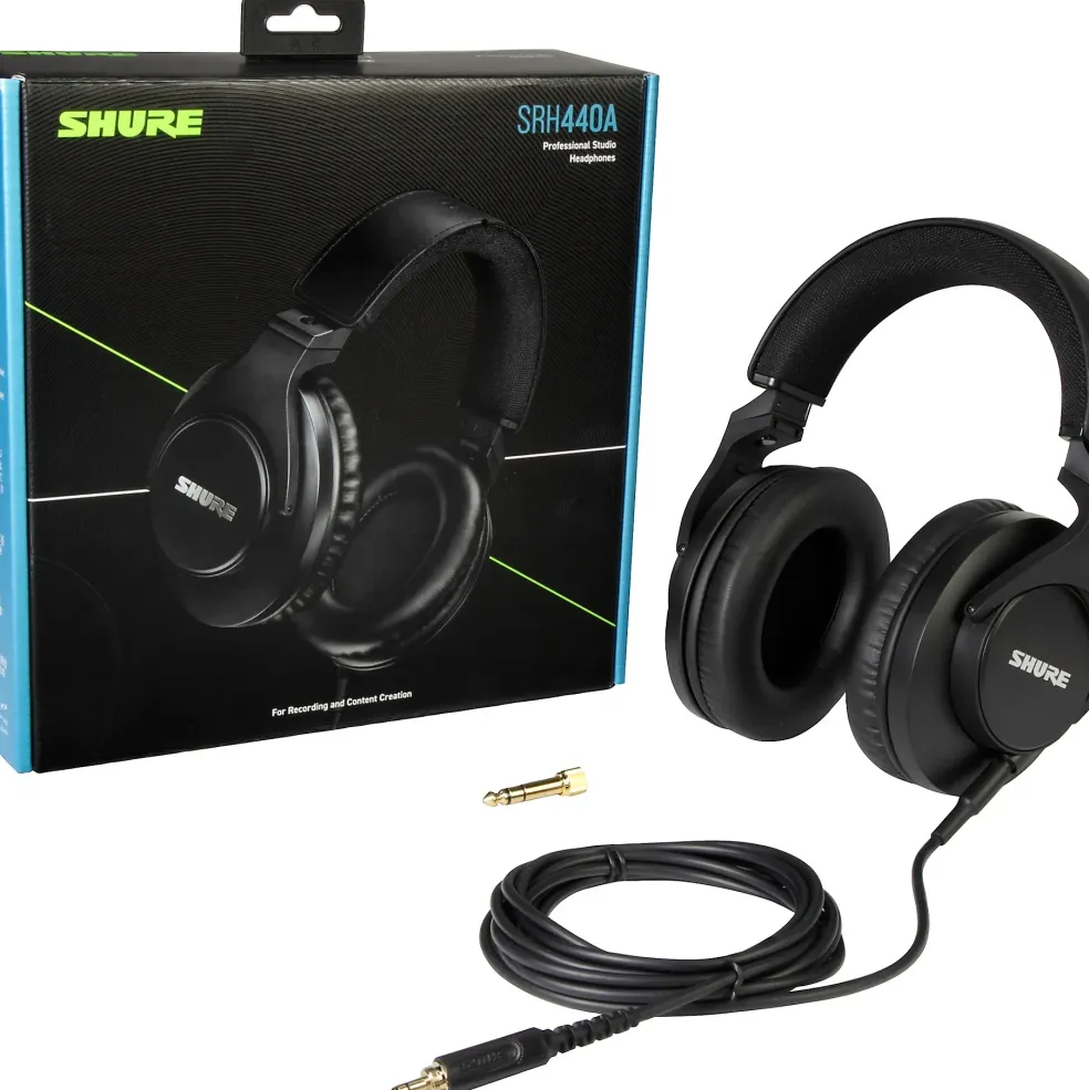 Shure SRH440A Professional Studio Headphones
