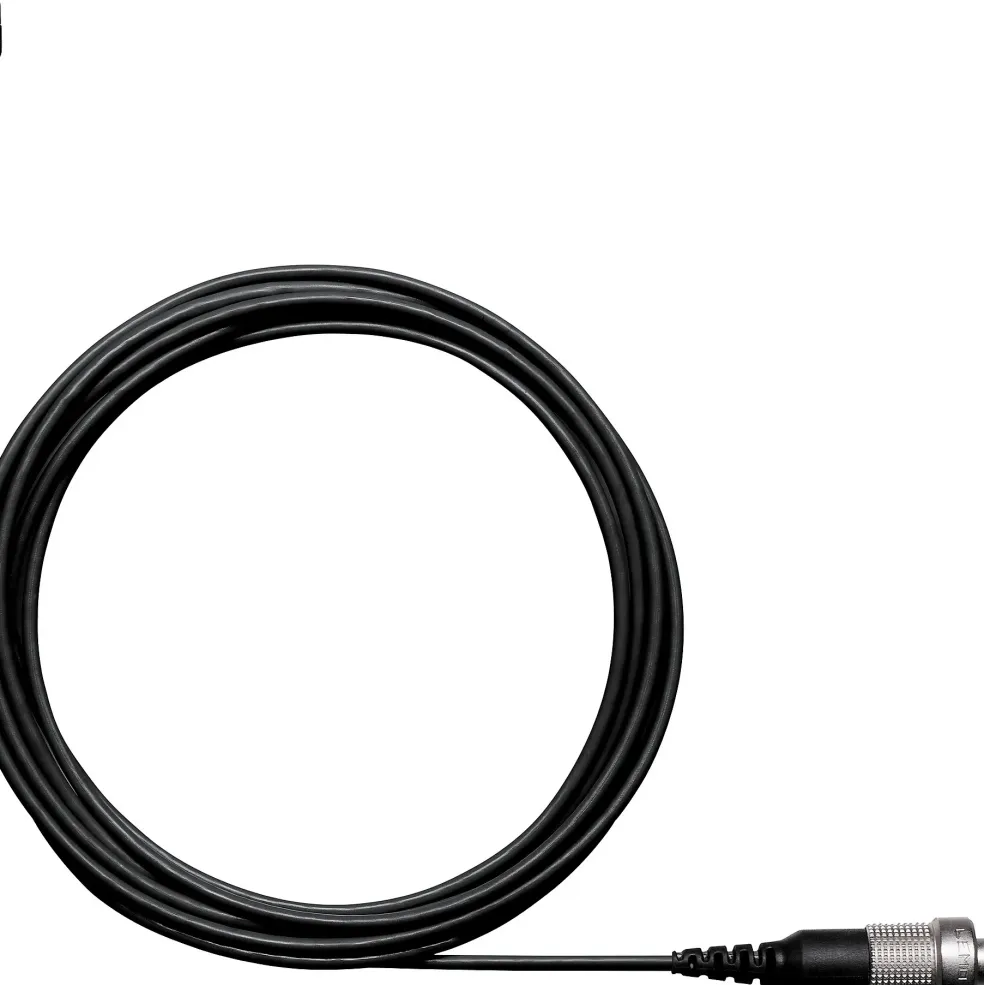 Shure TwinPlex TL47 Subminiature Lavalier Microphone (No Accessories) LEMO Black