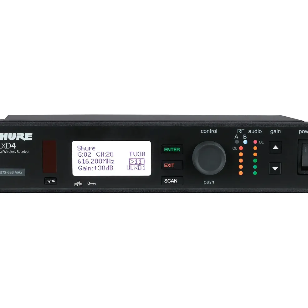 Shure ULXD4 Digital Wireless Receiver Band G50