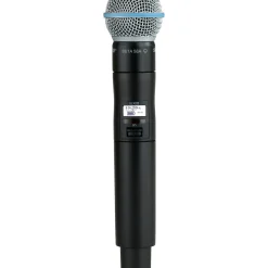 Shure ULXD2/B58 Digital Handheld Transmitter With BETA 58A Capsule Band H50