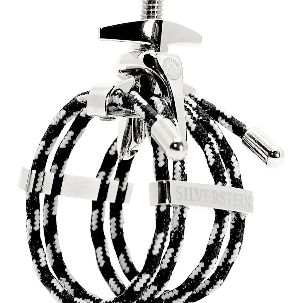 Silverstein Works QUATTRO Silver Ligature Medium Metal Eb Clarinet