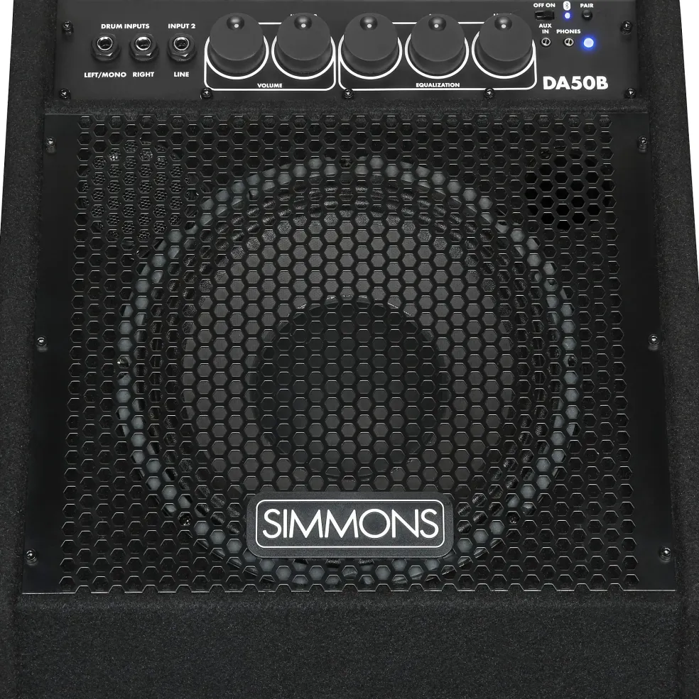 Simmons DA50B Electronic Drum Set Monitor With Bluetooth