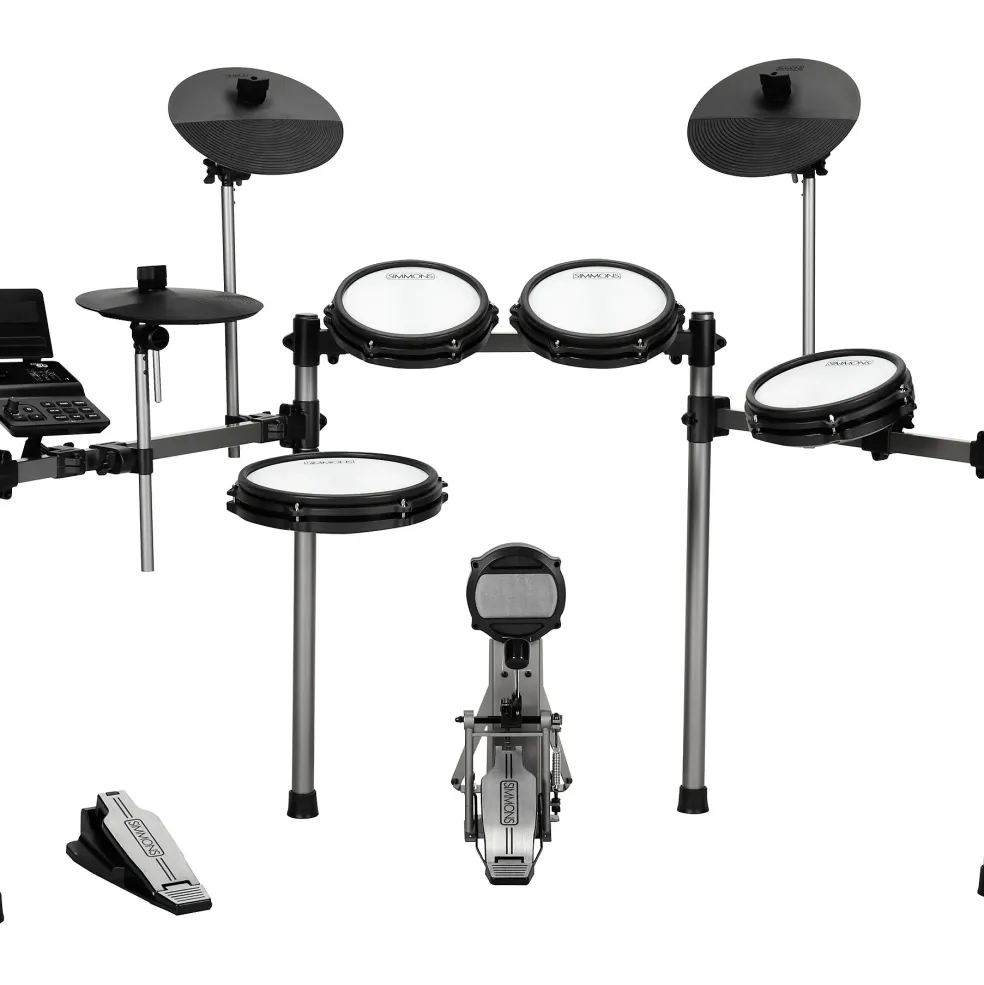 Simmons Titan 50 Electronic Drum Kit With Mesh Pads & Bluetooth