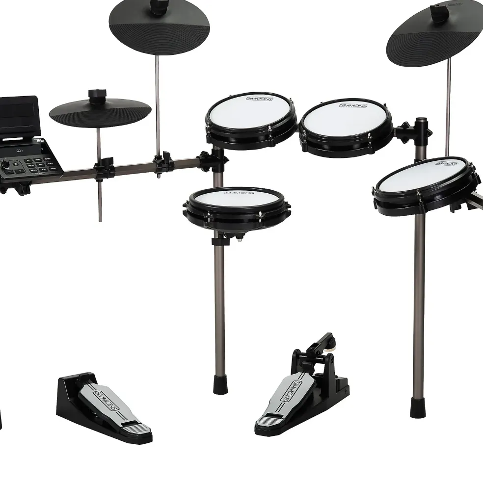 Simmons Titan 20 Electronic Drum Kit With Mesh Pads and Bluetooth