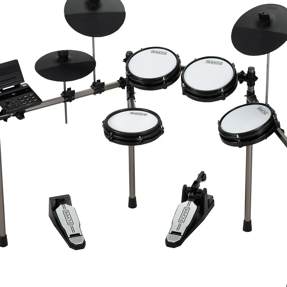 Simmons Titan 20 Electronic Drum Kit With Mesh Pads and Bluetooth