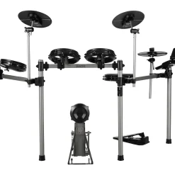 Simmons Titan 50 Electronic Drum Kit With Mesh Pads, Bluetooth and DA2112 Drum Amp