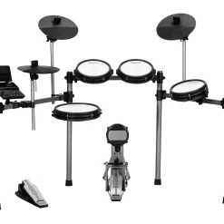 Simmons Titan 50 Electronic Drum Kit With Mesh Pads, Bluetooth and DA2110 Drum Amp