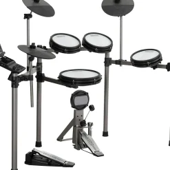Simmons Titan 50 Electronic Drum Kit With Mesh Pads, Bluetooth and DA2110 Drum Amp