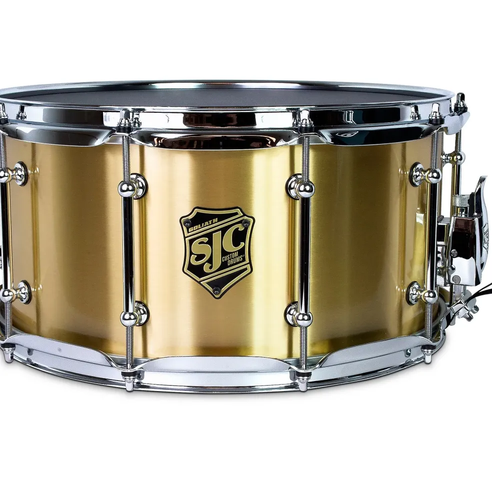 SJC Drums Goliath Bell Brass Snare 14 x 7 in.