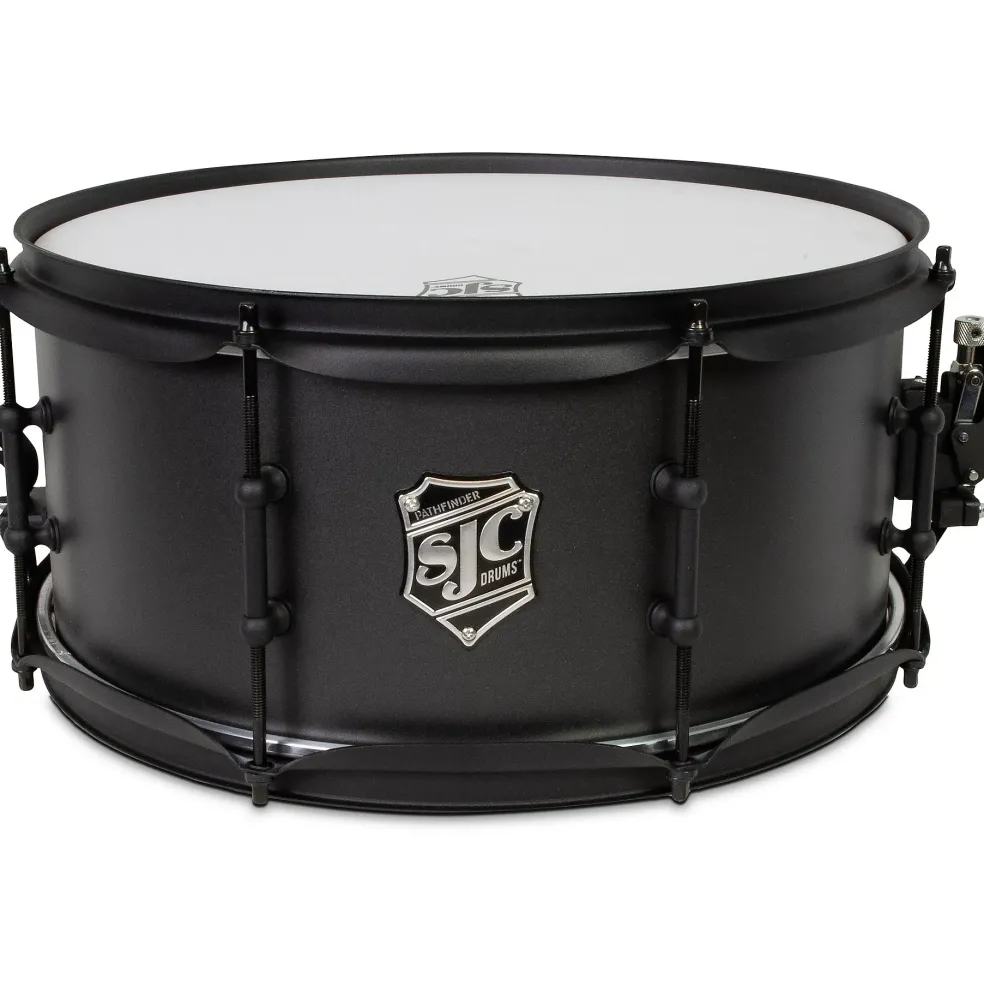 SJC Drums Pathfinder Series Snare Drum 14 x 6.5 in. Galaxy Grey