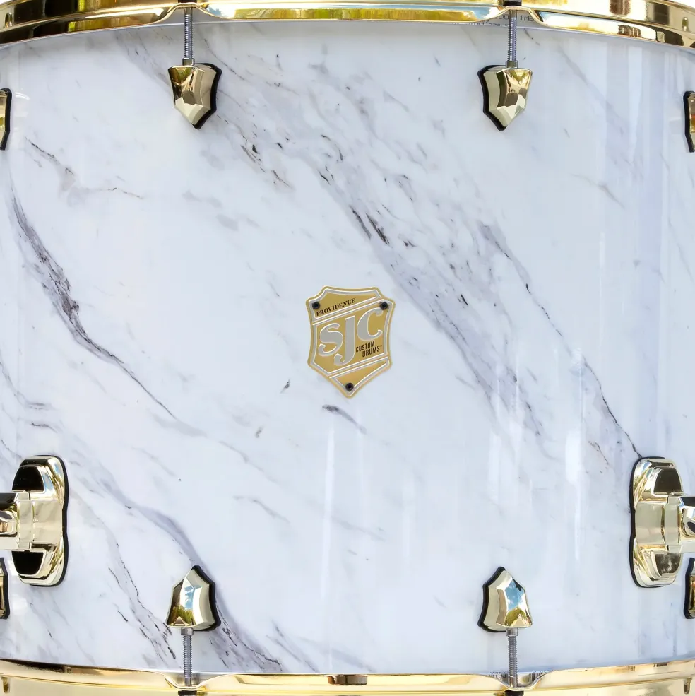 SJC Drums 3-Piece Providence Series Shell Pack Calcutta White