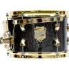 SJC Drums Providence Series Rack Tom Add On with Brass Hardware 7 x 10 in. Obsidian Black