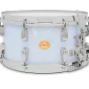 Slingerland Limited-Edition Radio King Finish Ply Maple Snare Drum 14 x 7 in. White Marine Pearl