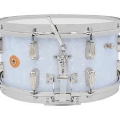 Slingerland Limited-Edition Radio King Finish Ply Maple Snare Drum 14 x 7 in. White Marine Pearl