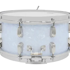 Slingerland Limited-Edition Radio King Finish Ply Maple Snare Drum 14 x 7 in. White Marine Pearl