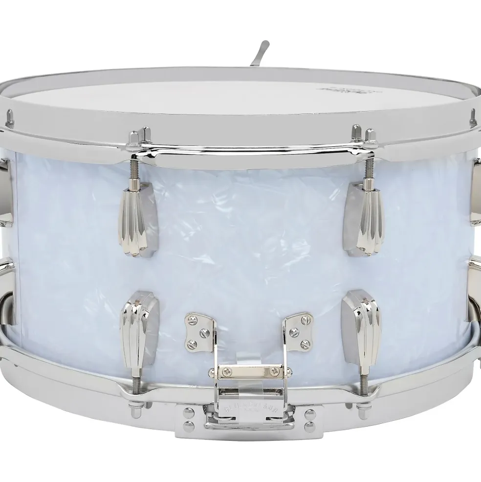 Slingerland Limited-Edition Radio King Finish Ply Maple Snare Drum 14 x 7 in. White Marine Pearl