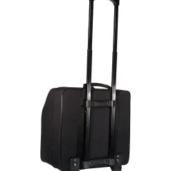 SofiaMari Trolly Accordion Case with Telescopic Handle