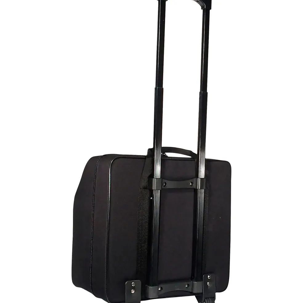 SofiaMari Trolly Accordion Case with Telescopic Handle