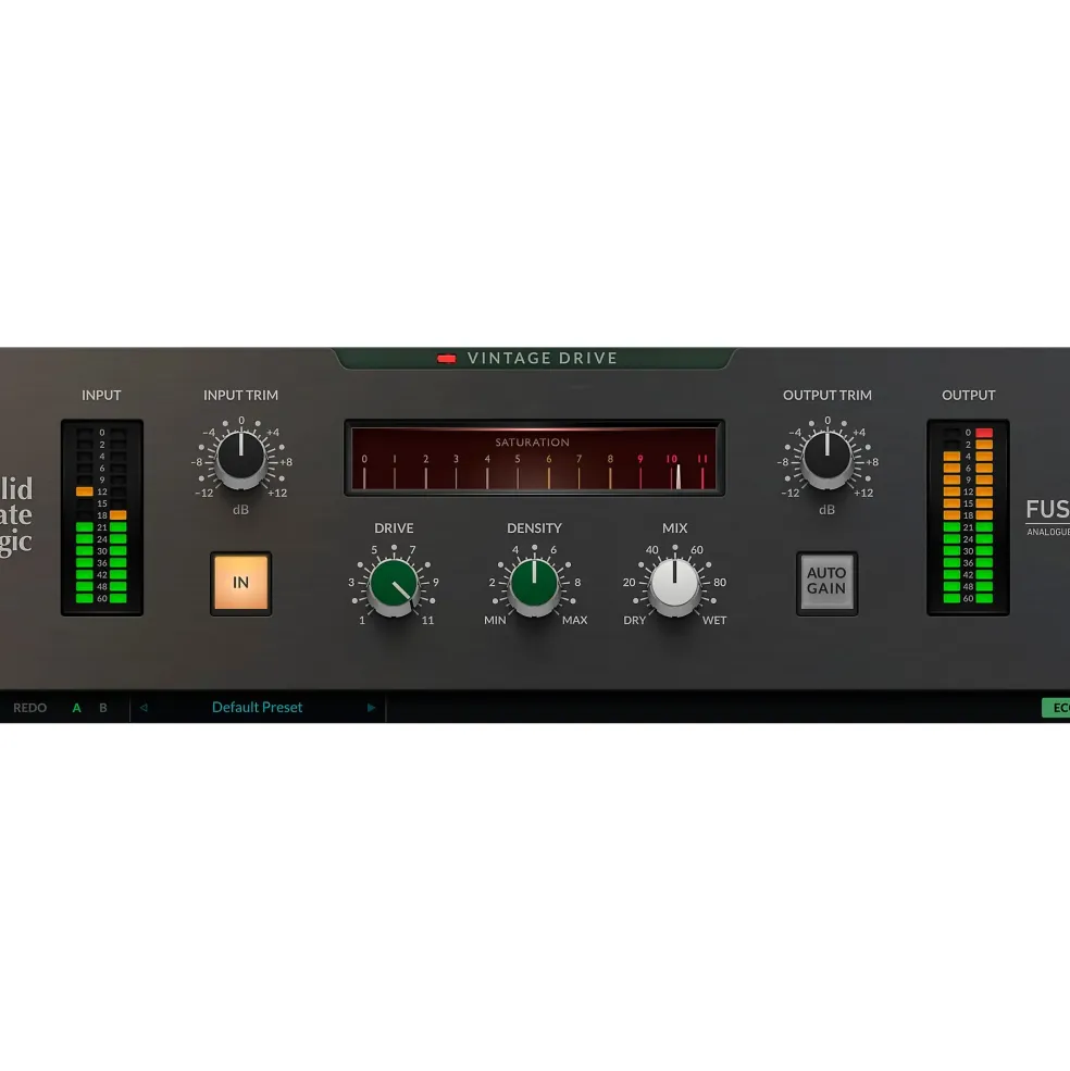 Solid State Logic Software SSL Fusion Vintage Drive Plug-In Download