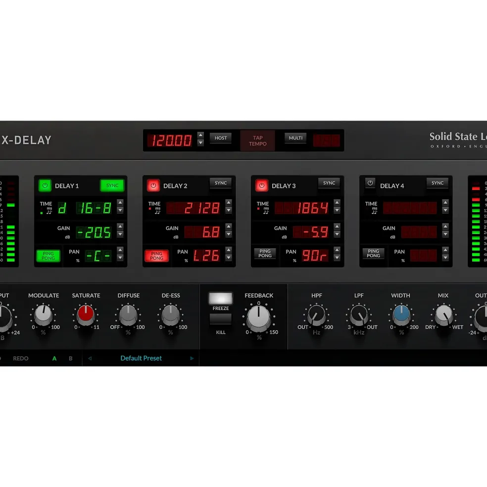Solid State Logic Software X-Delay Plug-in